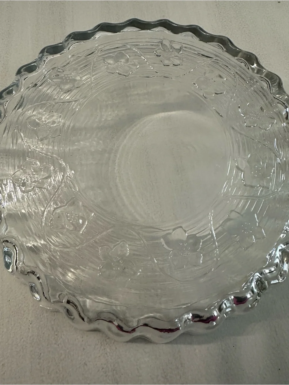 Anchor Hocking Vintage Avalon Quiche/ Tart/ Pie Baking Dish 10